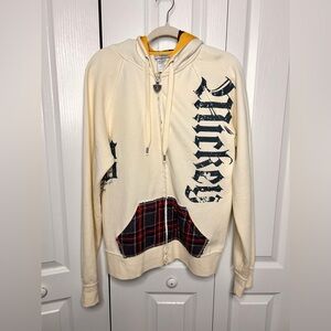 Walt Disney World Disneyland Resort Mickey 28 Hooded
Sweatshirt XL Hoodie Zip Up